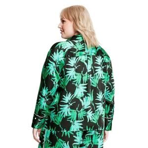 NWT Fe Noel x Target Feathered Palm Long Sleeve Button Shirt